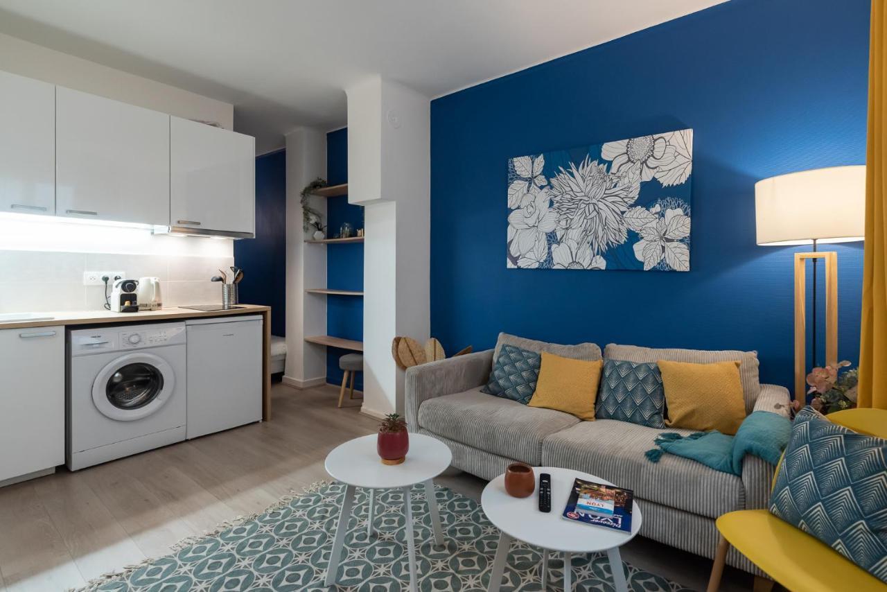 Studio Blue Confort , Proche Gare Part Dieu Apartment Villeurbanne Exterior photo